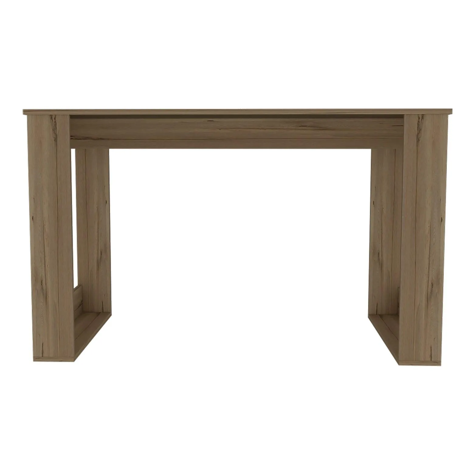 47.2" Aurora Industrial Modern Computer Desk - Light Oak, For Students, Easy Assembly
