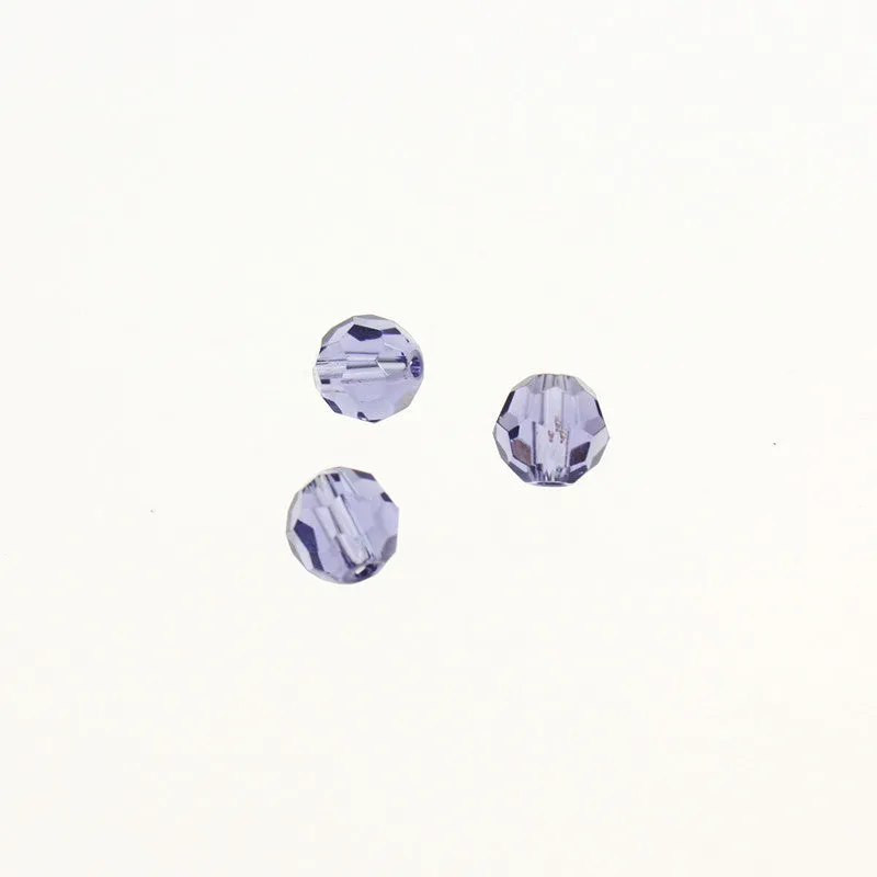 8mm Colored Faceted Round Beads (Pack of 10)