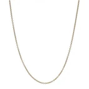 9ct Yellow Gold Fine Trace Chain 1.23mm