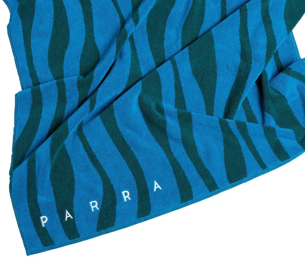 AQUA WEED WAVES BEACH TOWEL