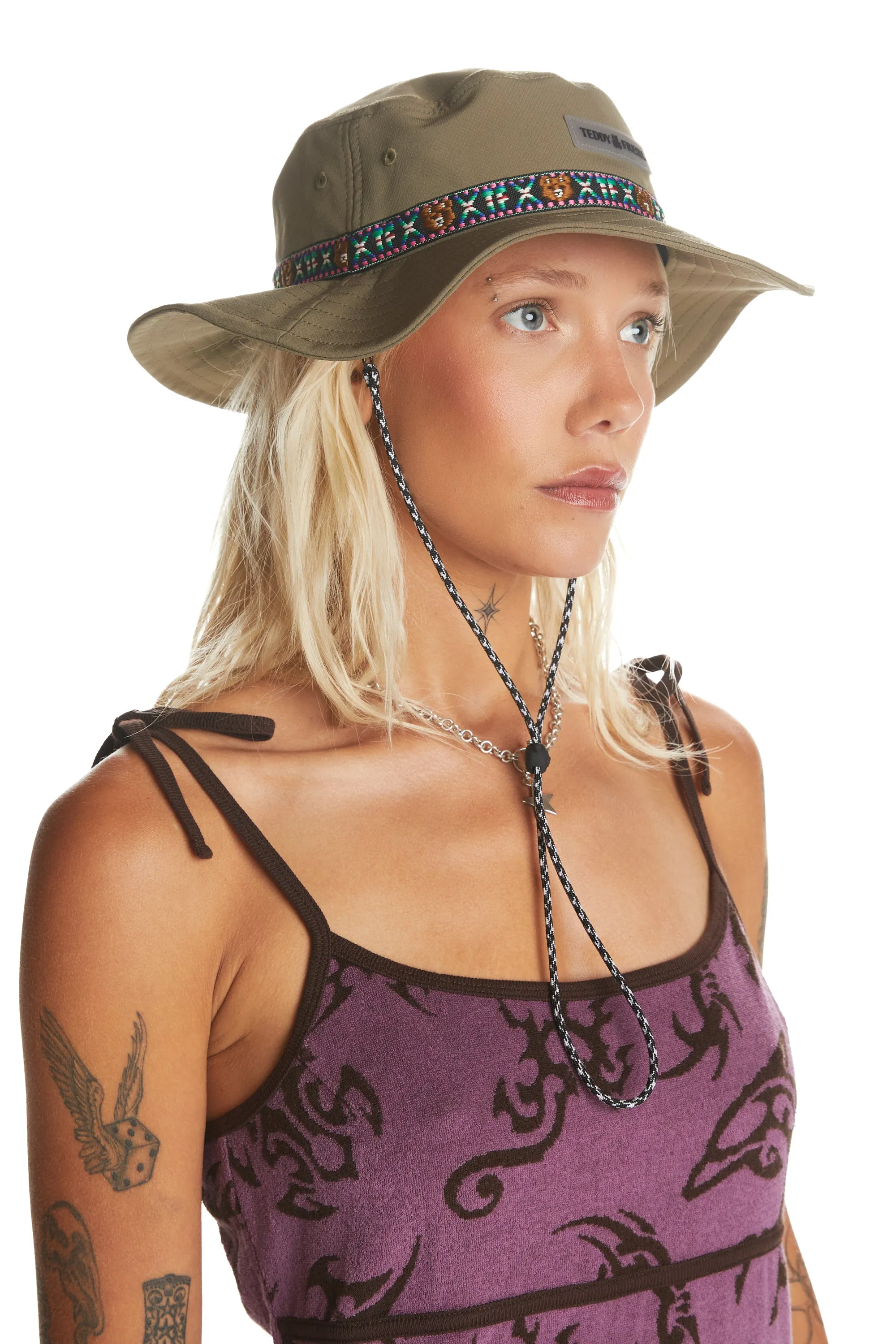 Bear Cord Lock Boonie Hat