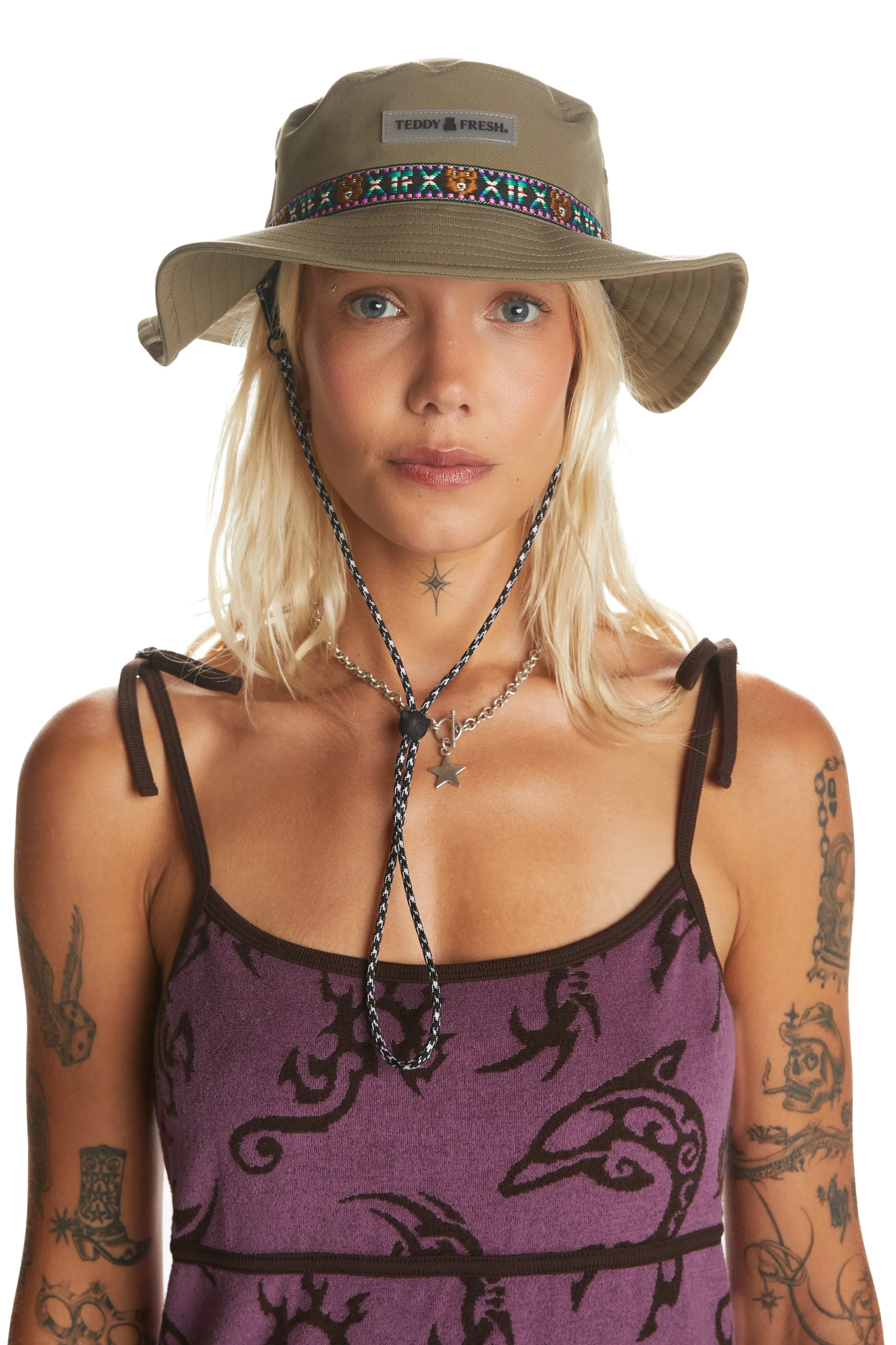Bear Cord Lock Boonie Hat