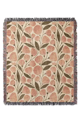 Cecile By Amy MacCready Jacquard Woven Blanket (Beige)