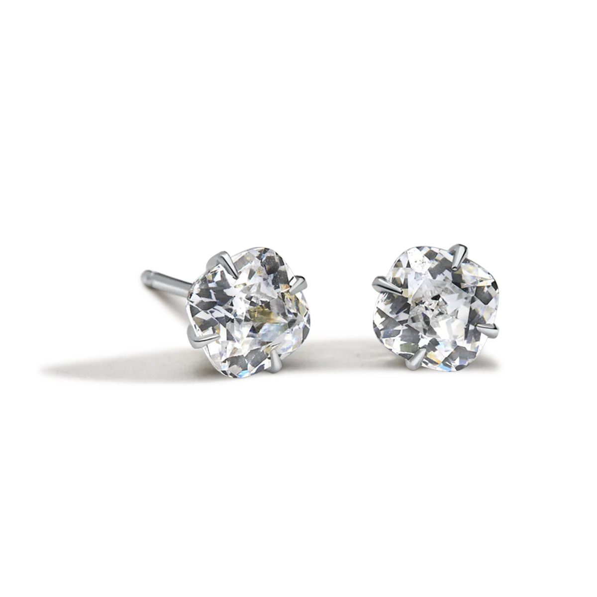 Cushion Diamond Studs