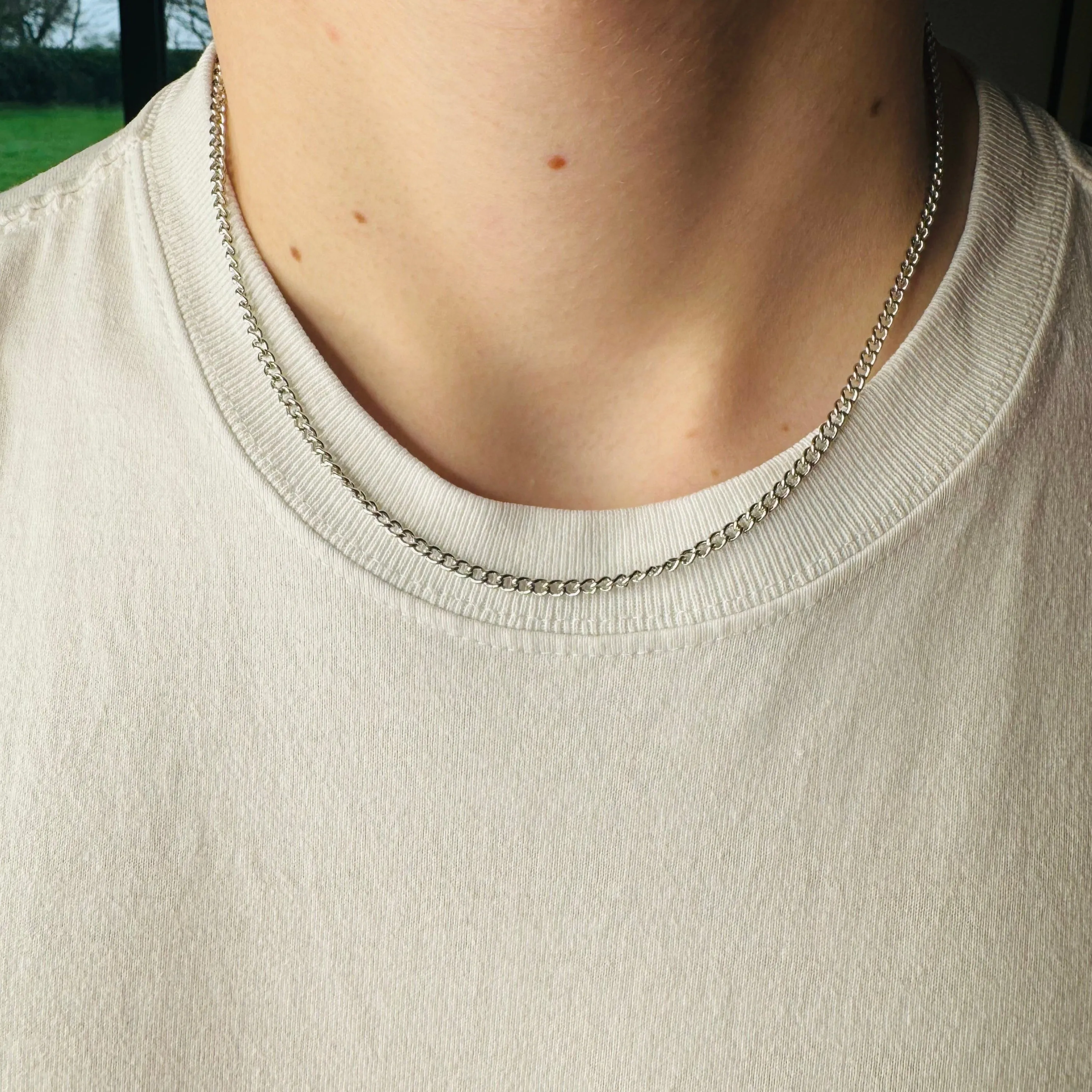 Double Spike Necklace
