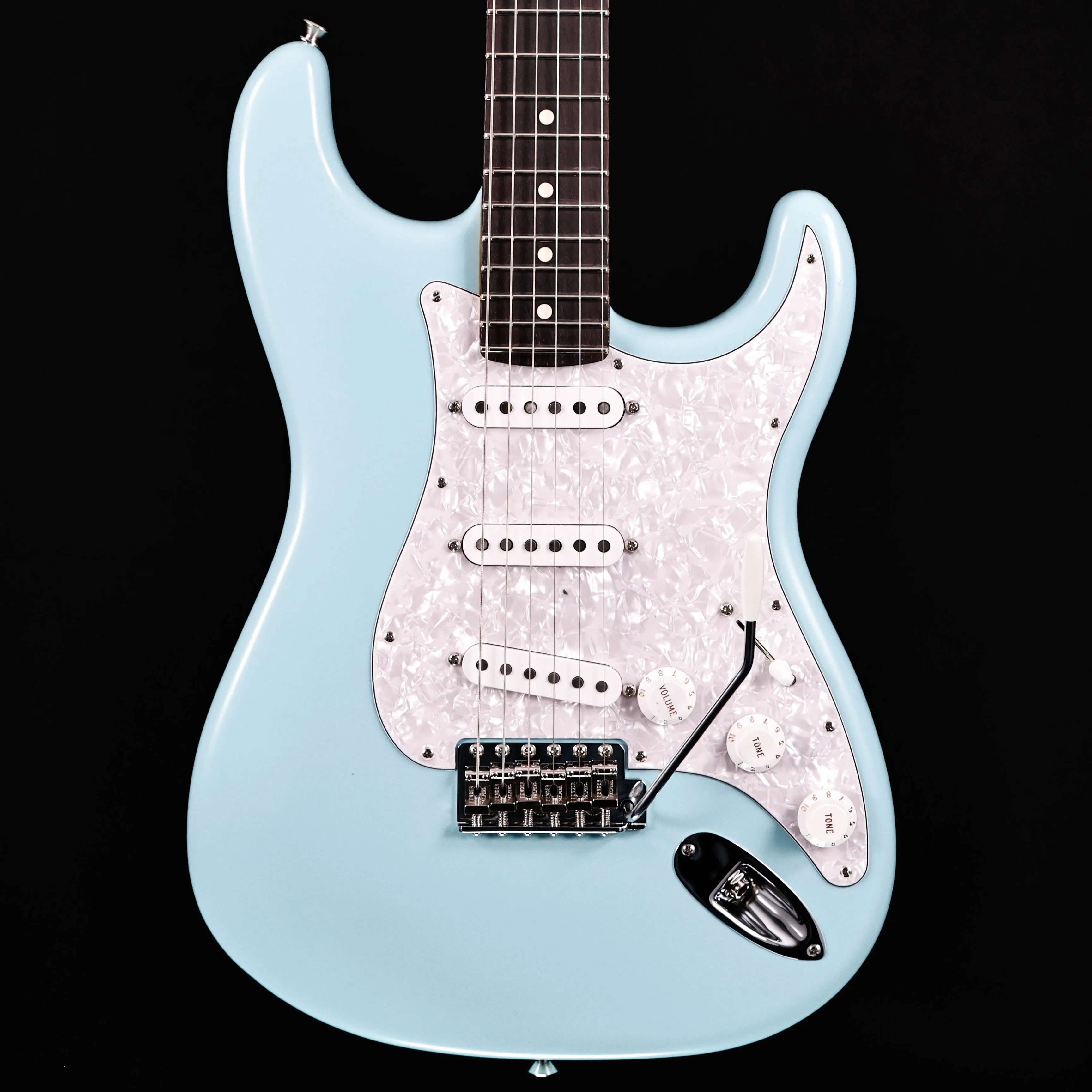 Fender LTD Cory Wong Stratocaster Electric, Daphne Blue 7lbs 13oz