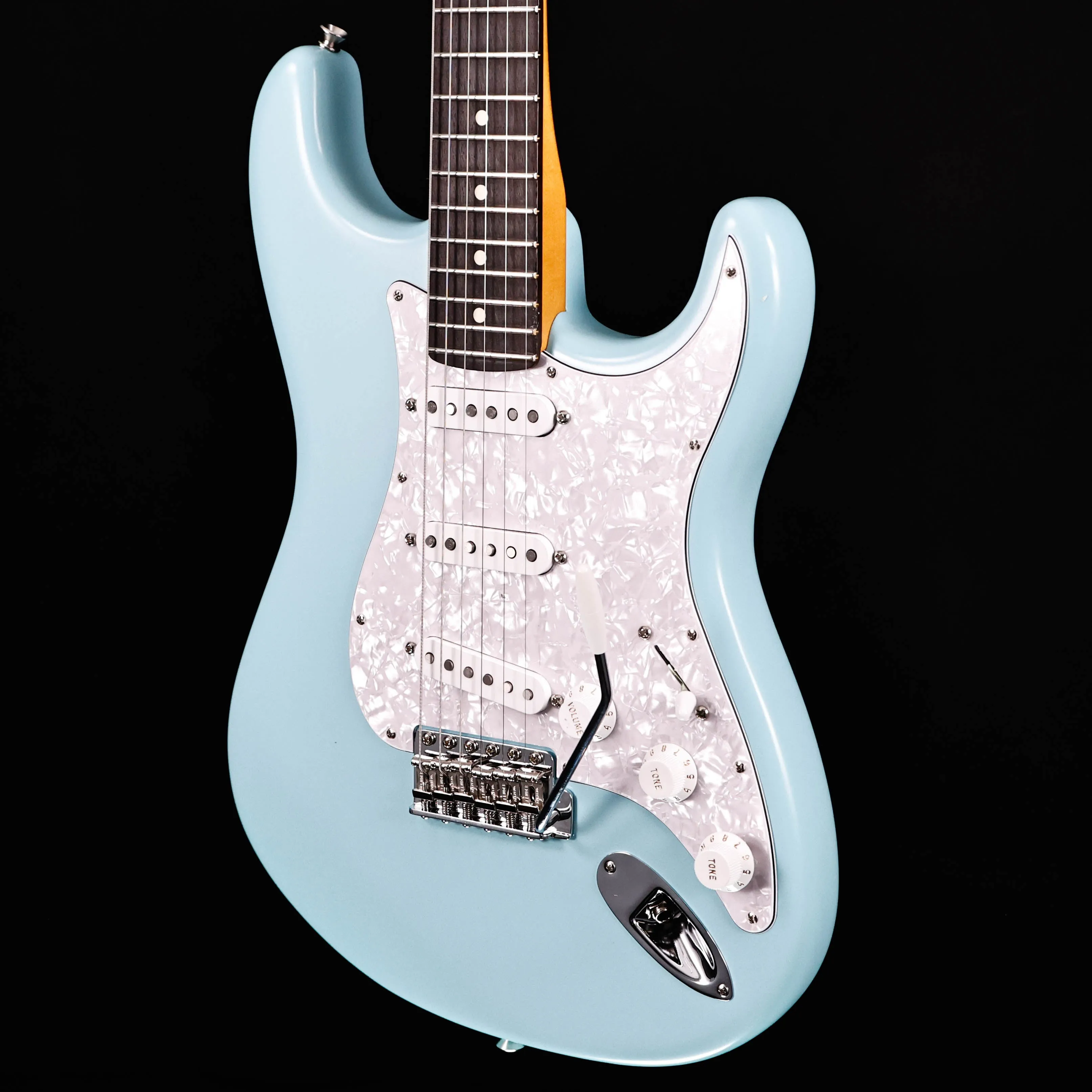 Fender LTD Cory Wong Stratocaster Electric, Daphne Blue 7lbs 13oz