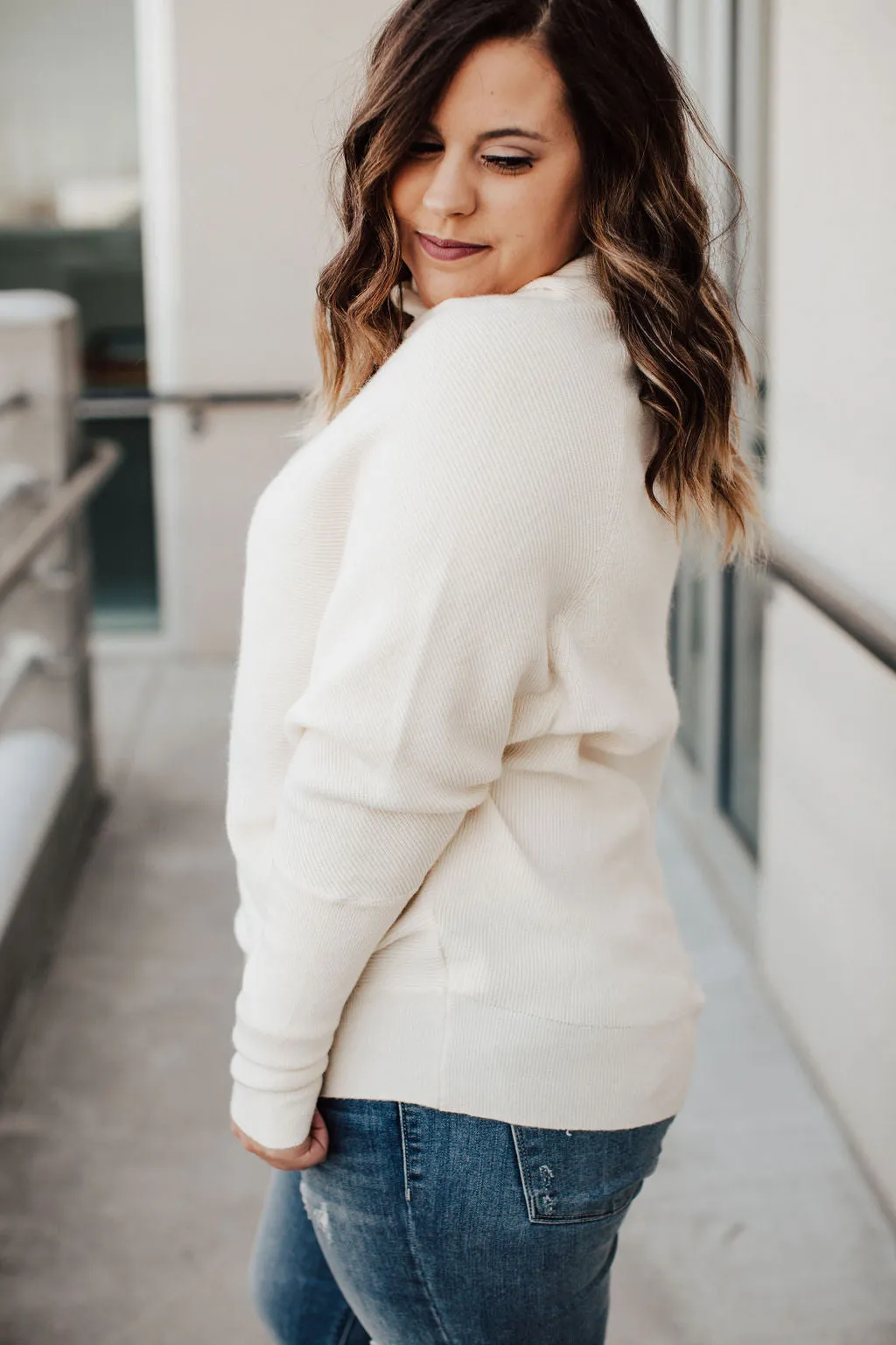 Give It Your All Sweater - Ivory