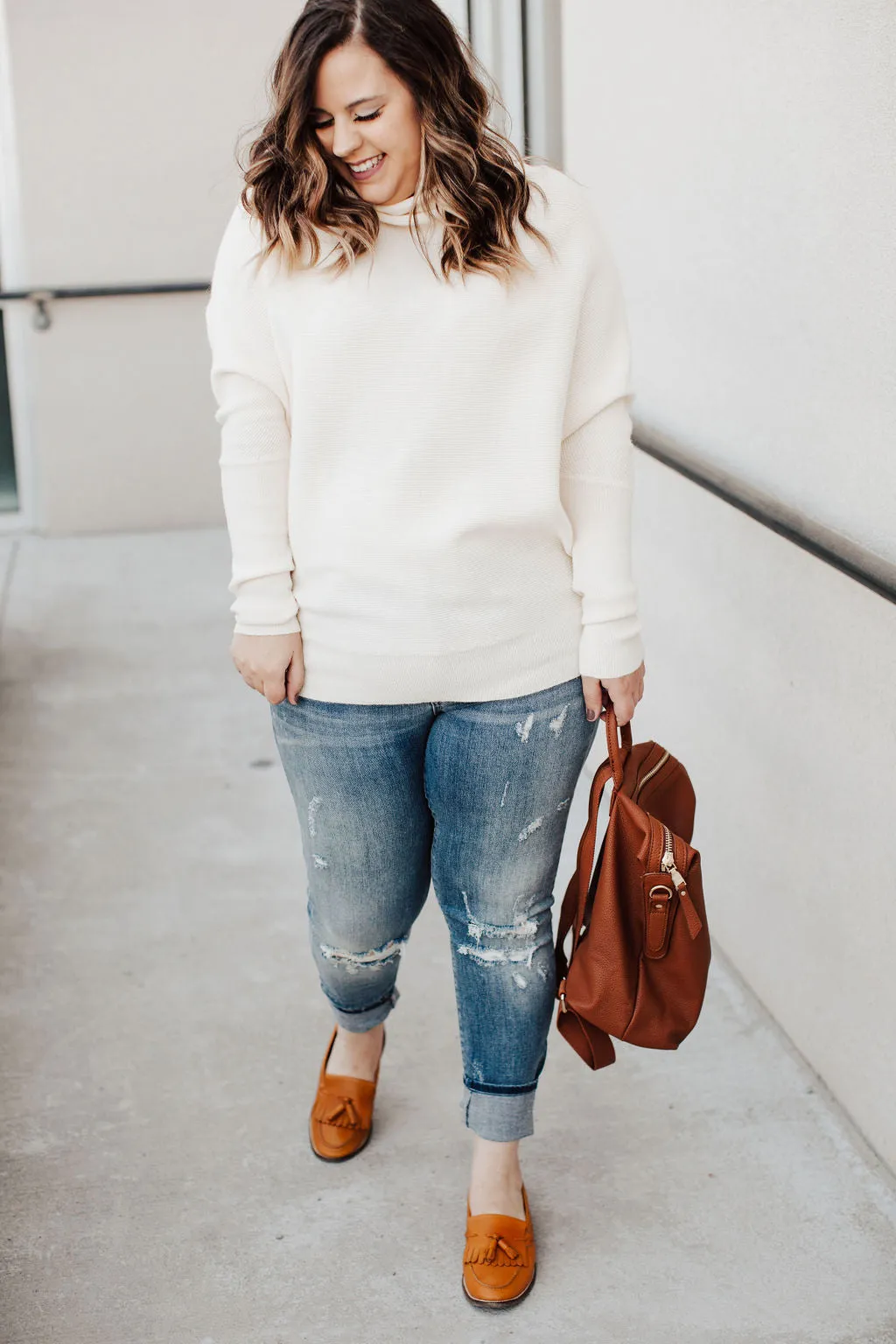 Give It Your All Sweater - Ivory