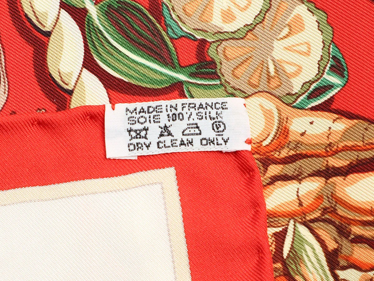 Hermès Aux Pays des Epices Scarf