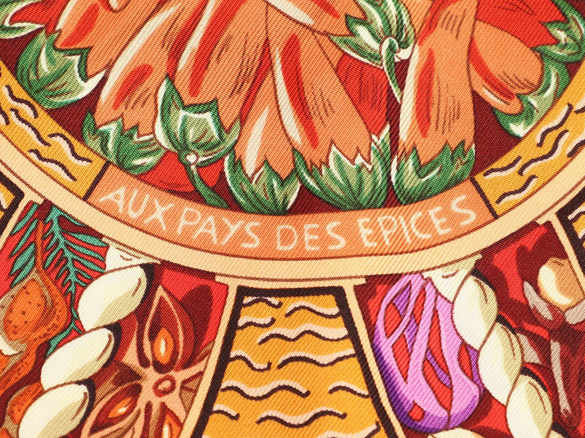 Hermès Aux Pays des Epices Scarf