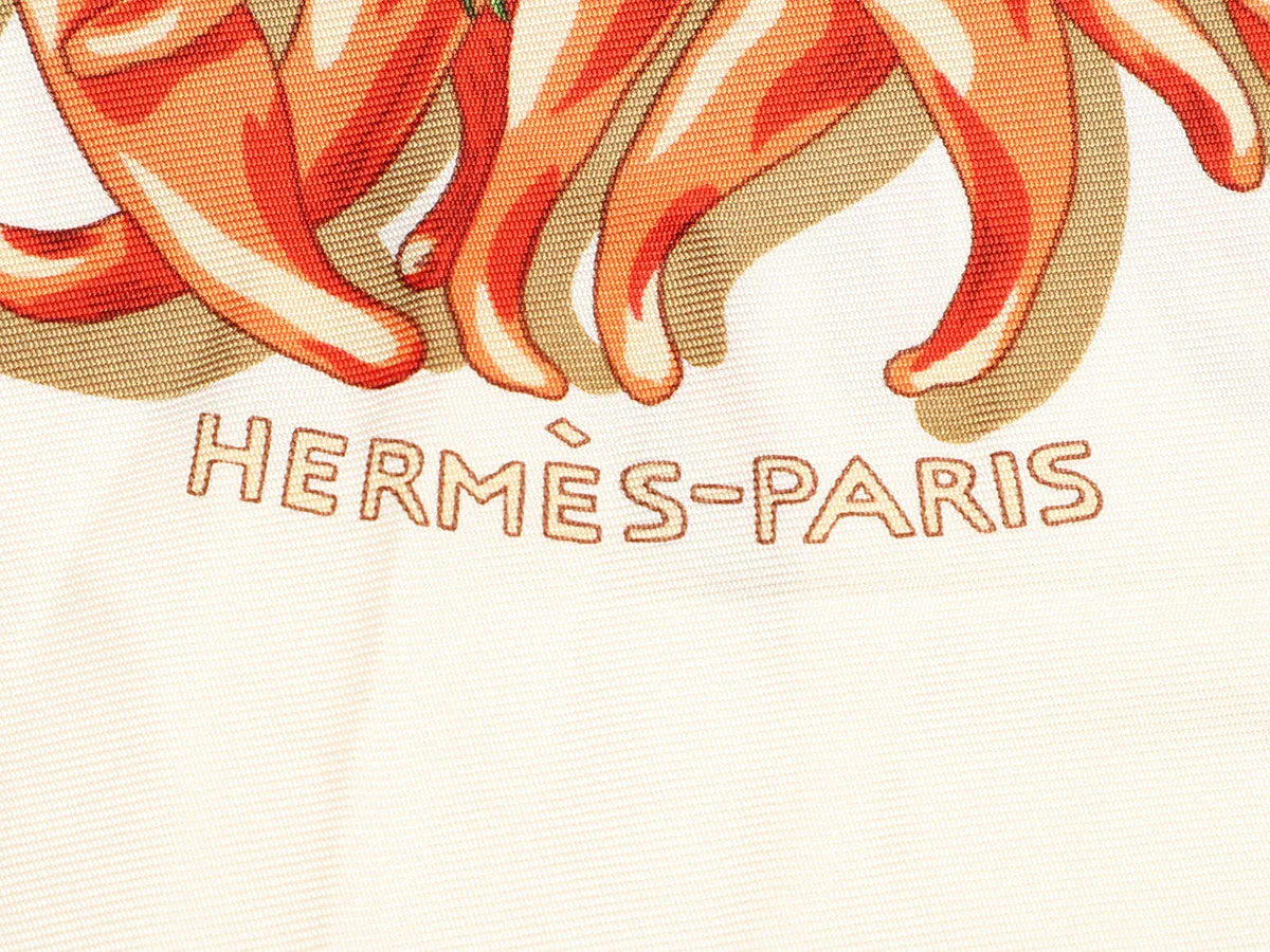 Hermès Aux Pays des Epices Scarf