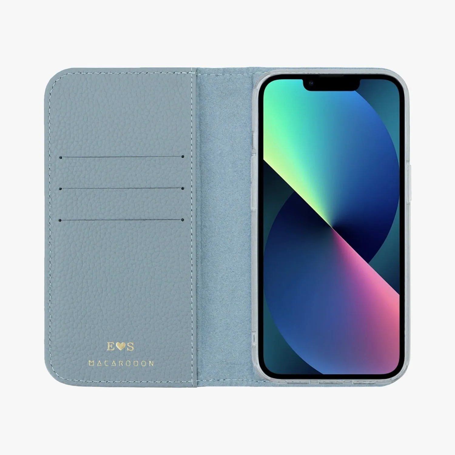 iPhone 16 Pro MagSafe Leather Flip Cover with Clear Case