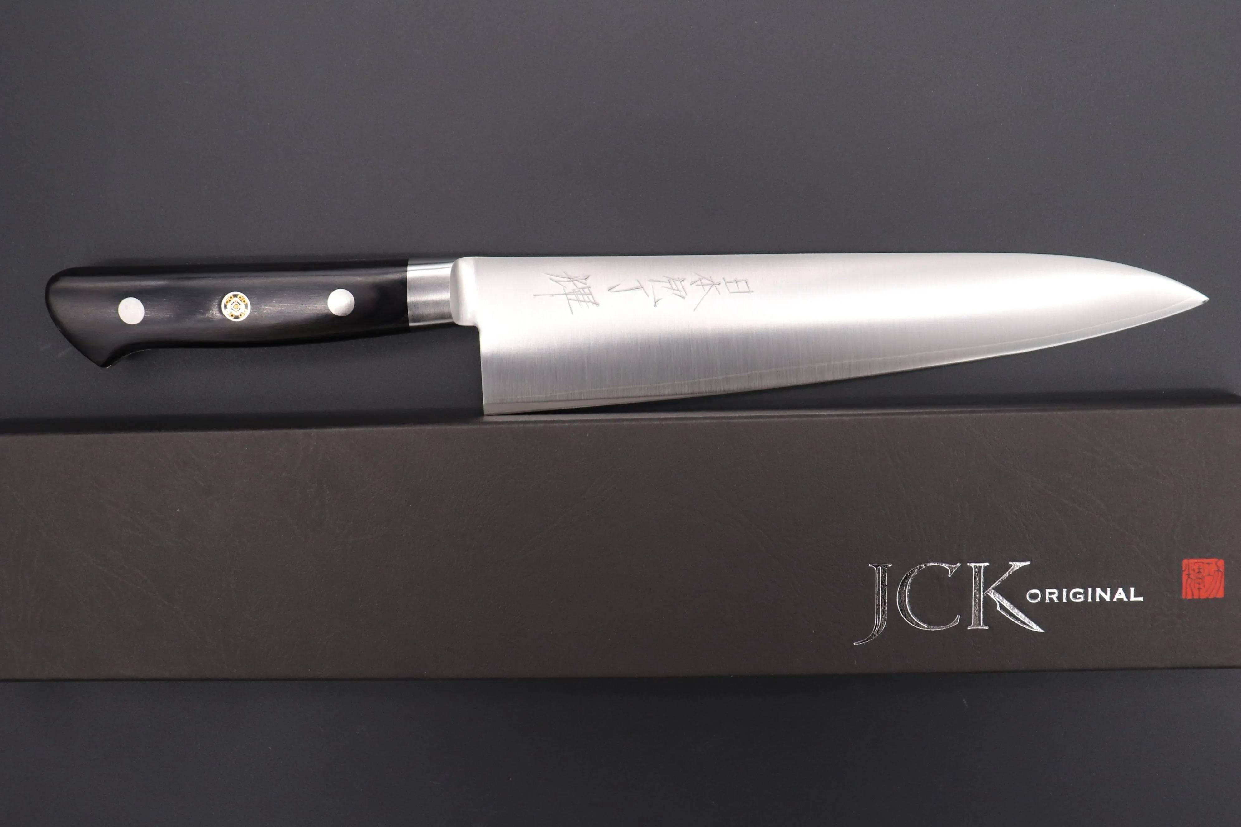 JCK Original Kagayaki R-2 Clad Series KGR2-3 Gyuto 210mm (8.2 Inch)