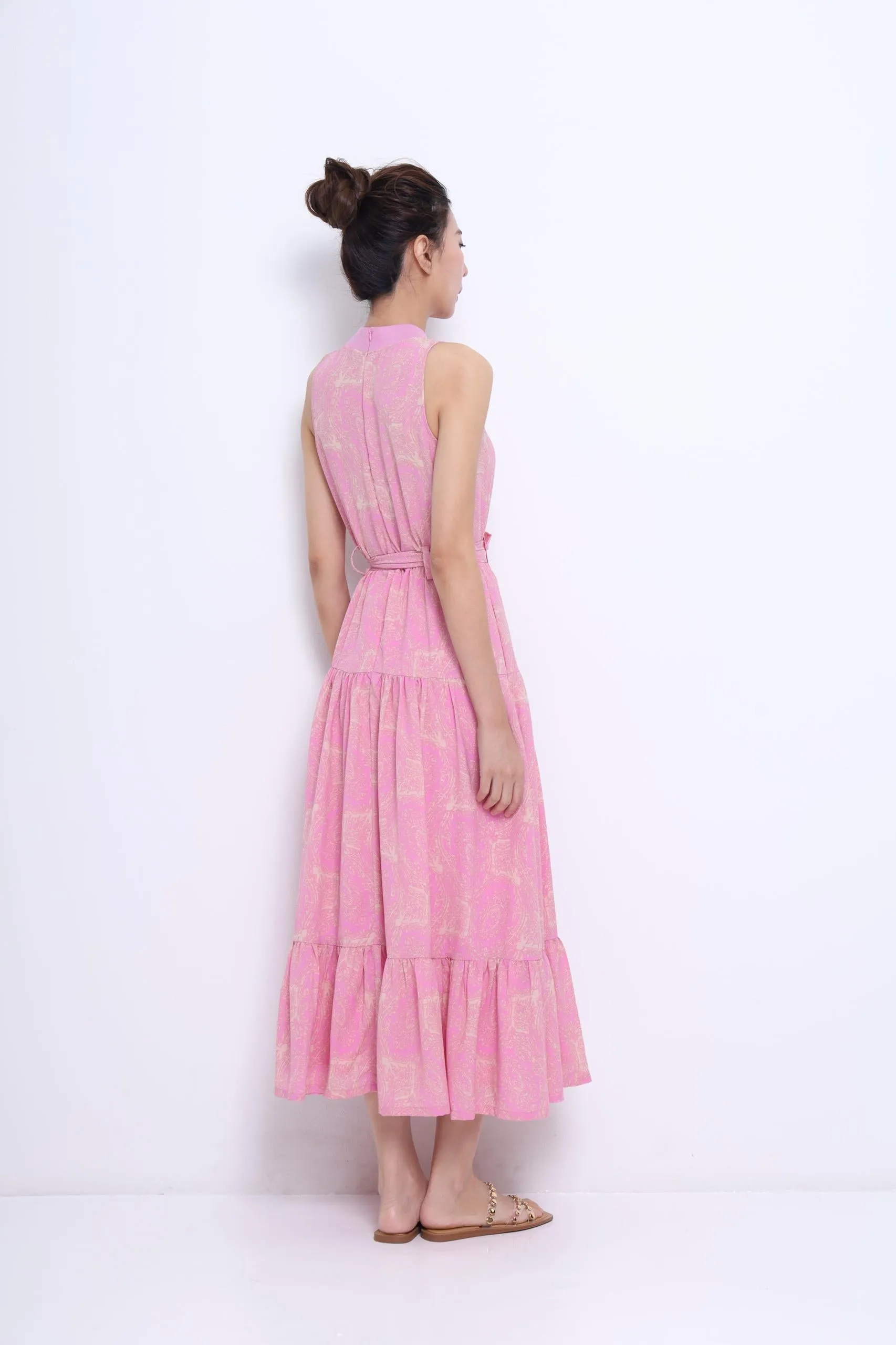 Katrina Ribbed Neck Dress