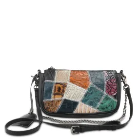 L`ARTISTE HB-PATCHES HANDBAG