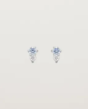 Lottie Studs | Ceylon Sapphires & Diamonds