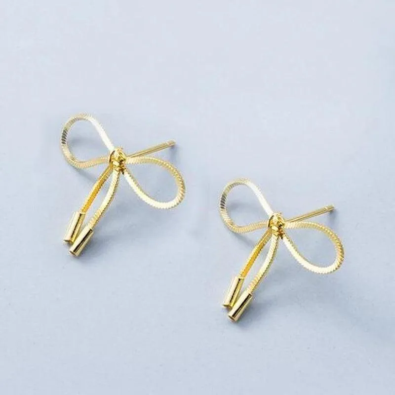 Luxe Bow Studs