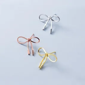 Luxe Bow Studs