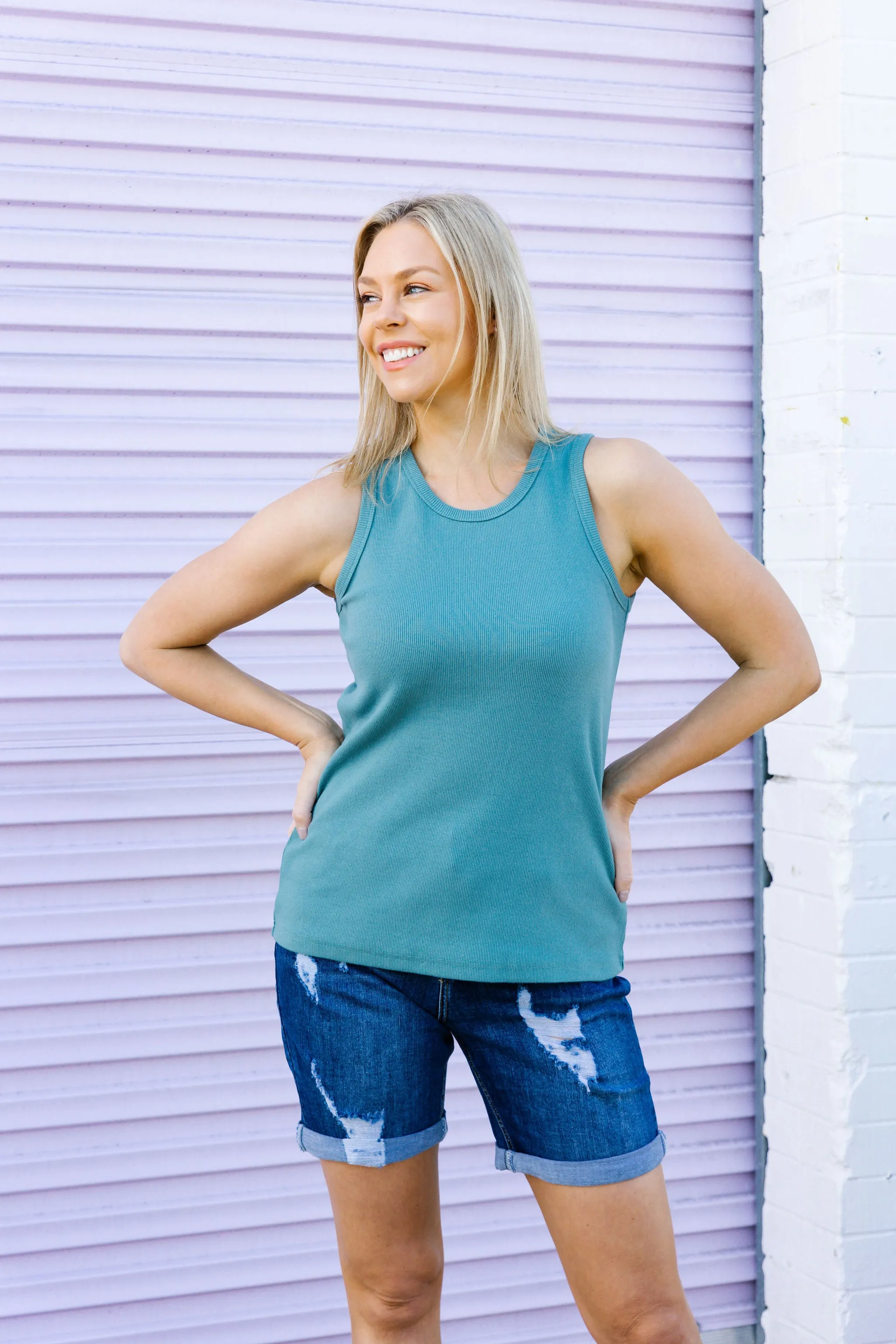 NEW Kira Tank in Teal