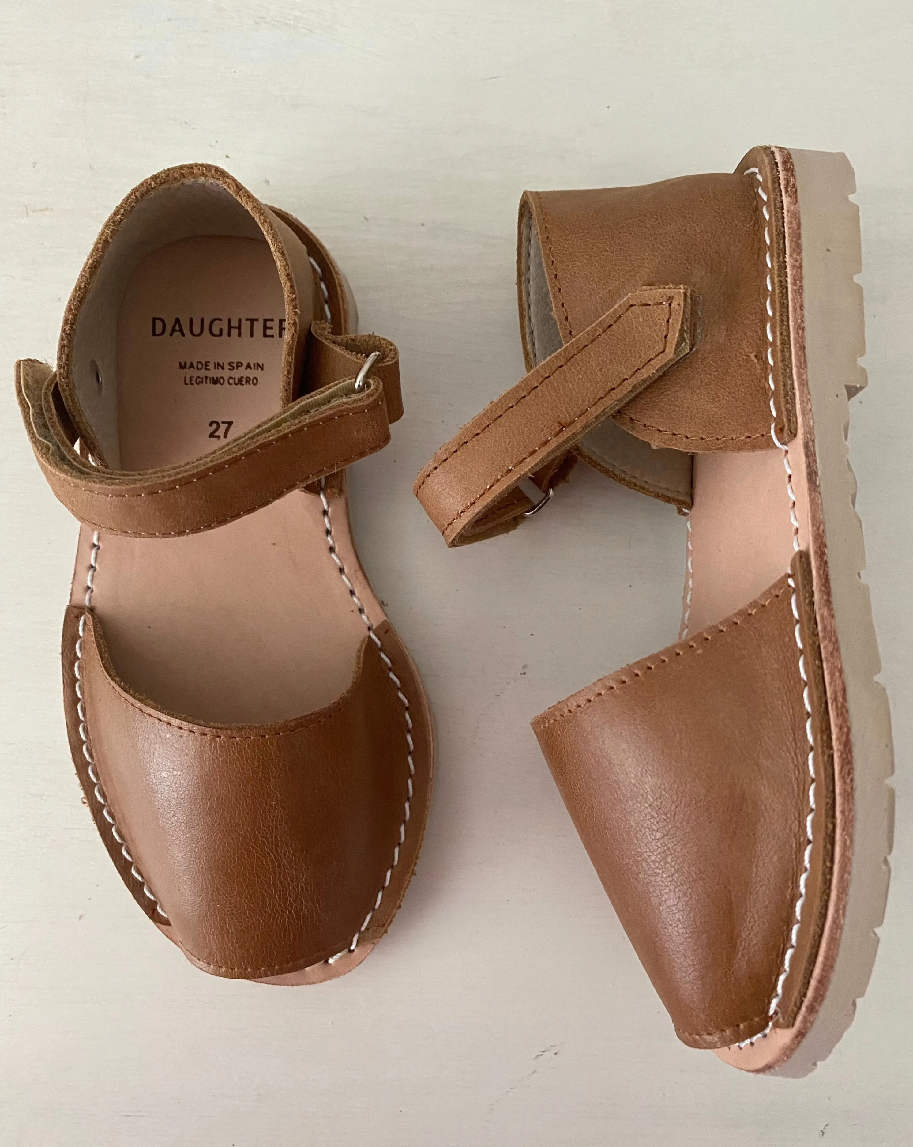 Nomad Sandals, Tan