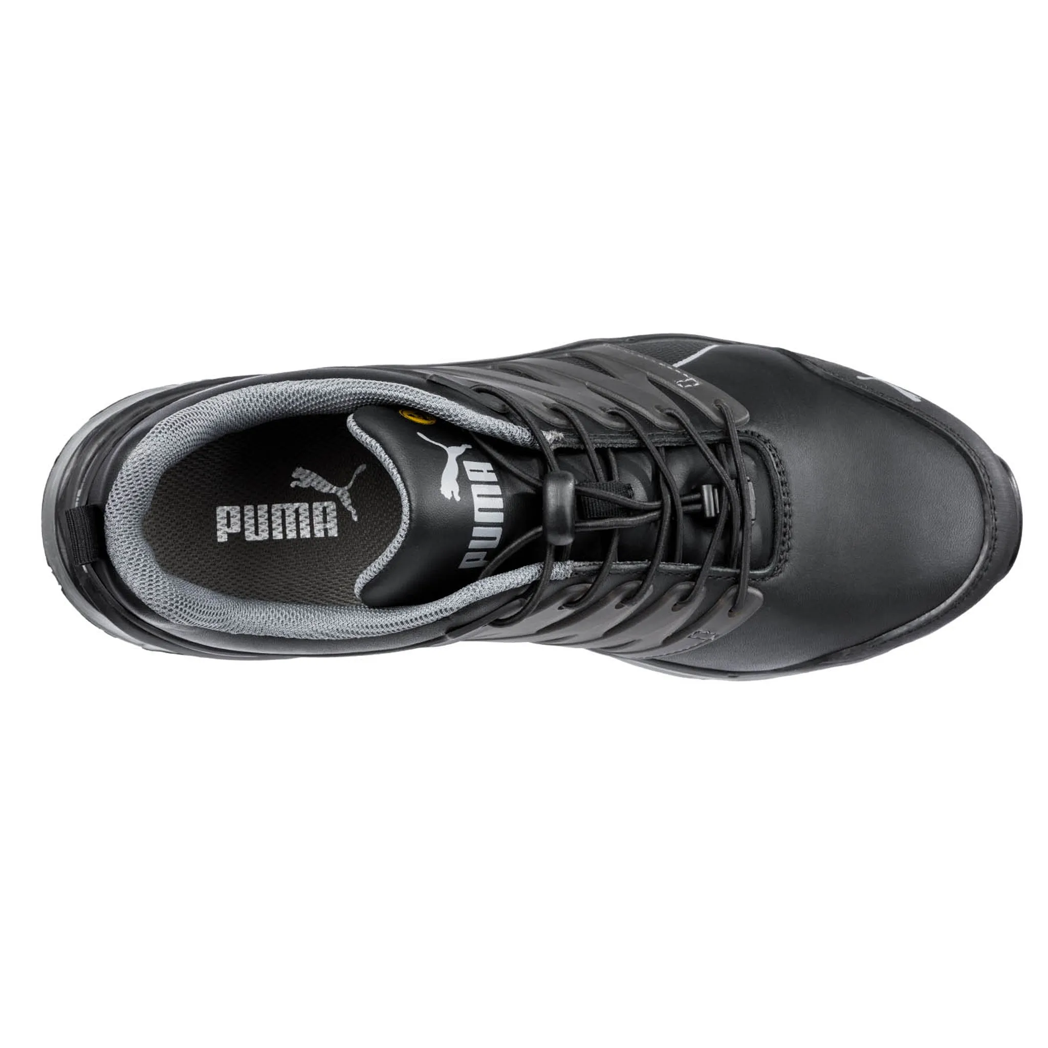Puma Women's 643965 Velocity 2.0 Black Low Safety Composite Toe Work Shoes