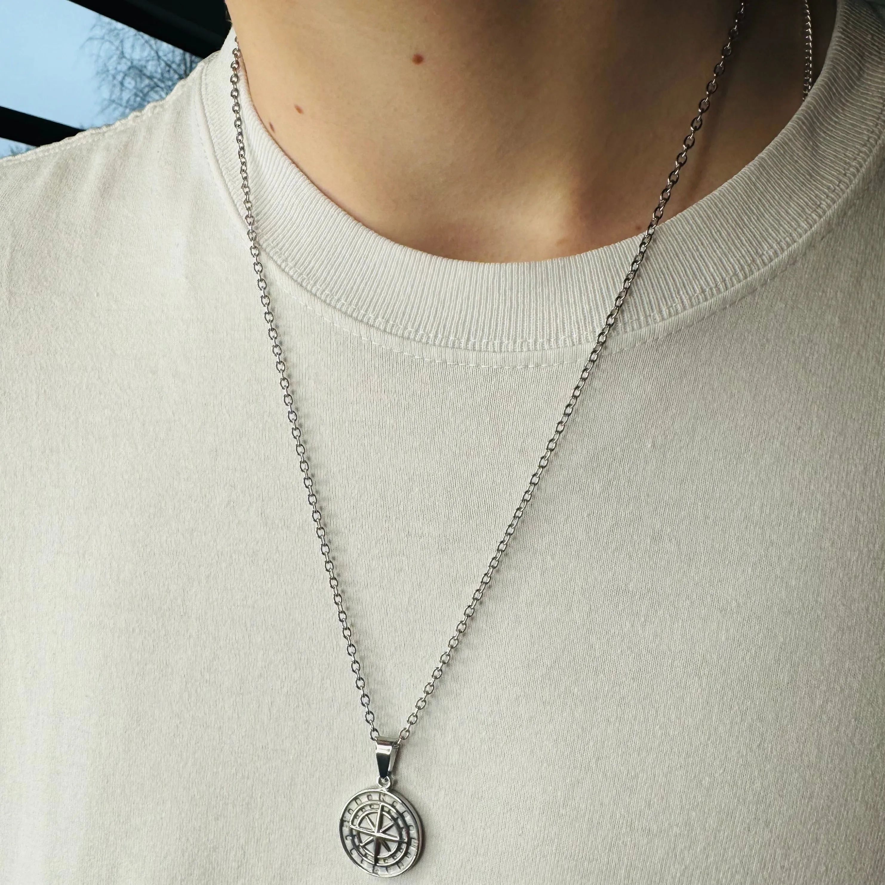 SECONDS SALE £10 Compass Necklace