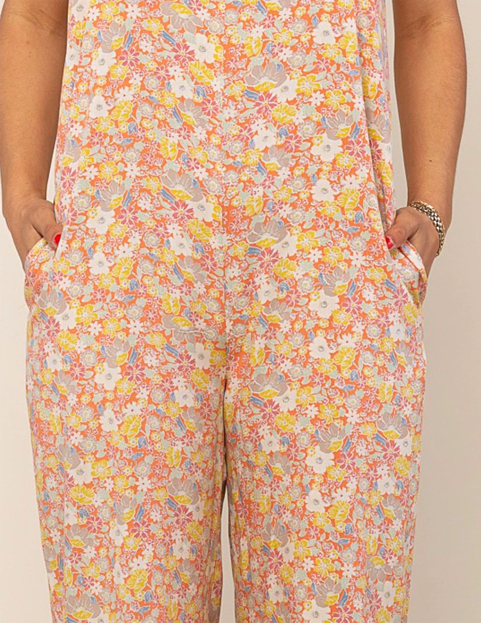 Selena Floral Jumpsuit