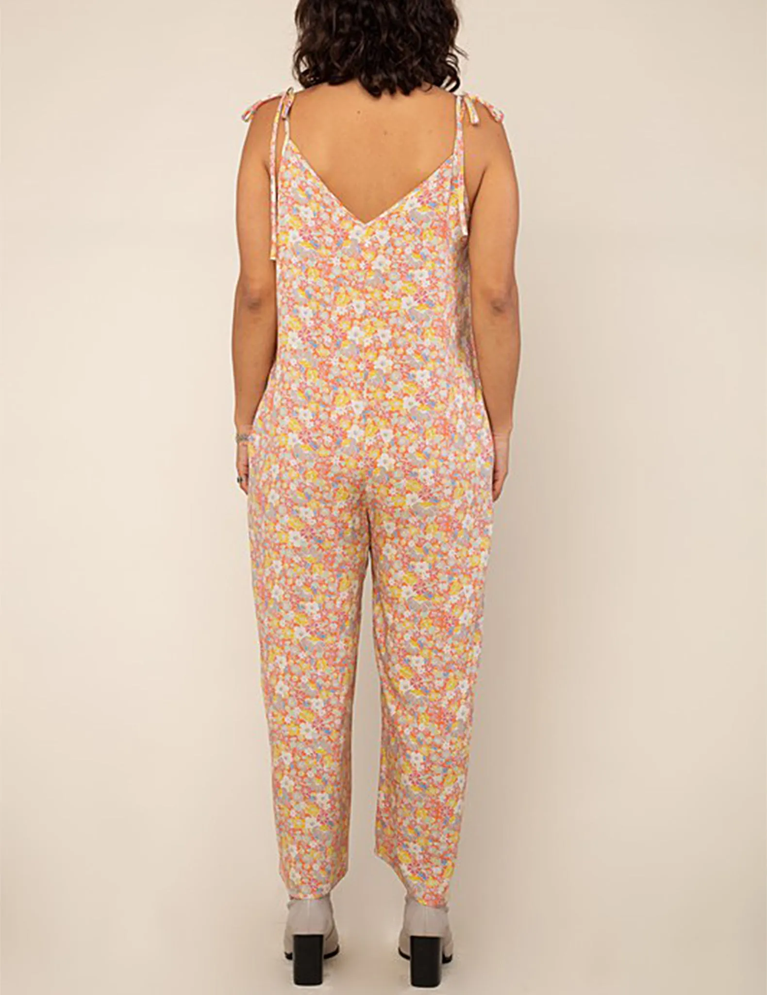 Selena Floral Jumpsuit