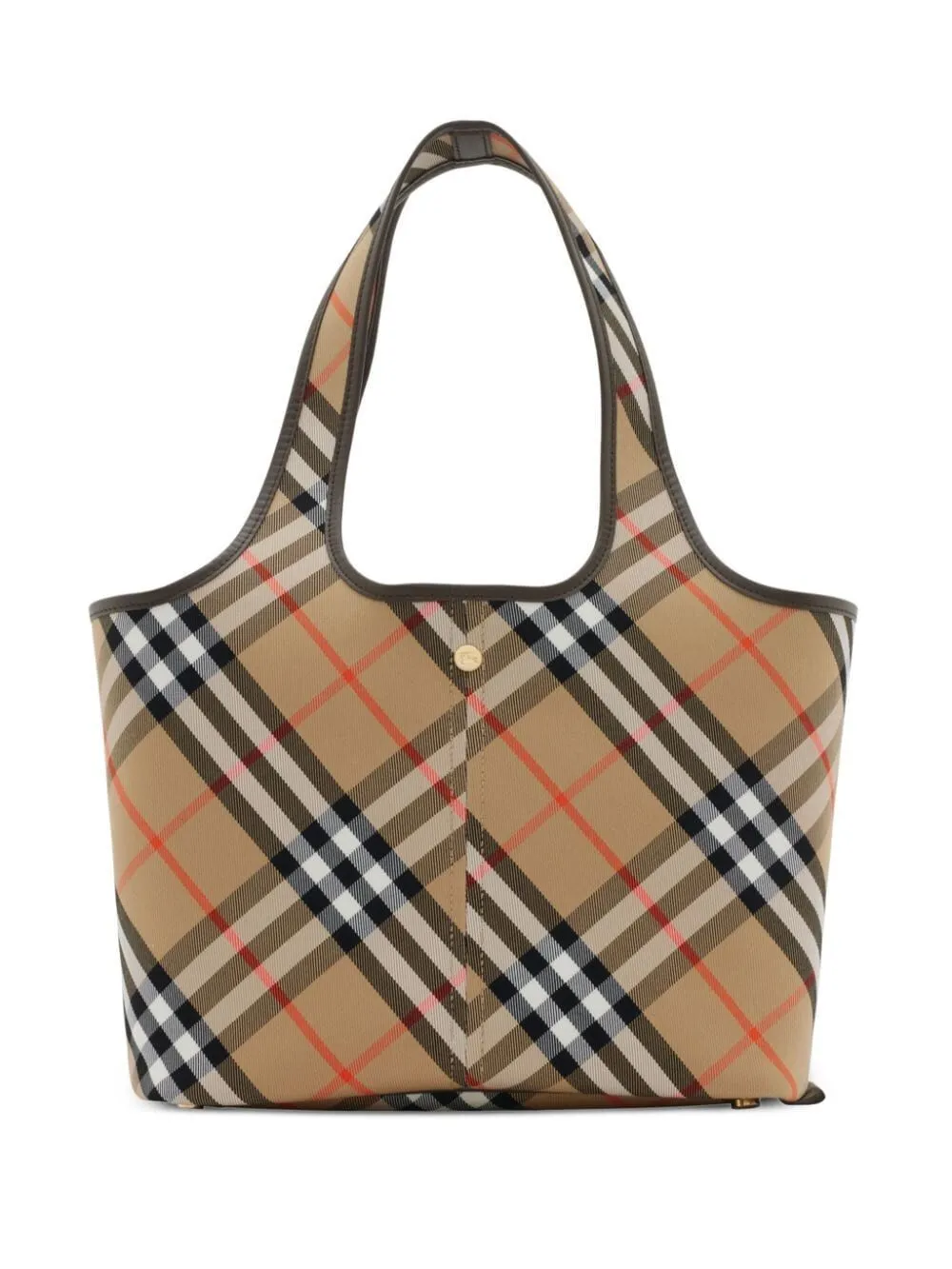 SMALL CHECK TOTE BAG