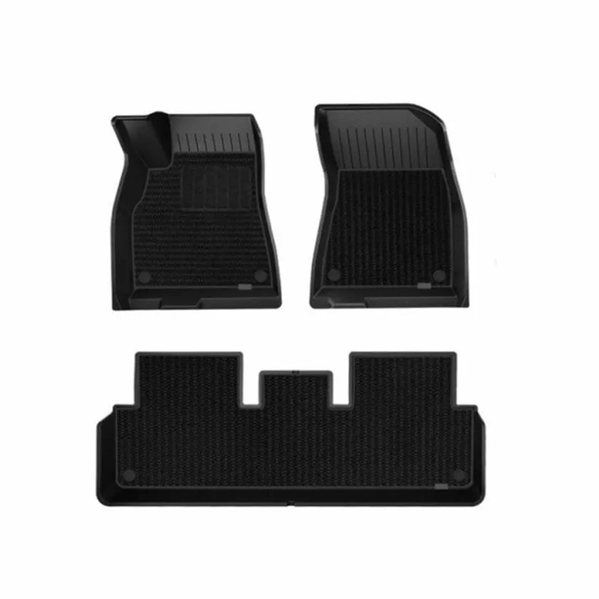 TESERY TPE Menes Double Layer Floor Mats for Tesla Model 3 & Model Y
