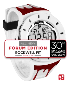 The Coliseum Fit™ - Blood FORUM EDITION (White/Black) Watch